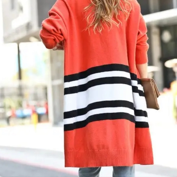 Gorgeous Orange Cardigan - Picture 2 of 2